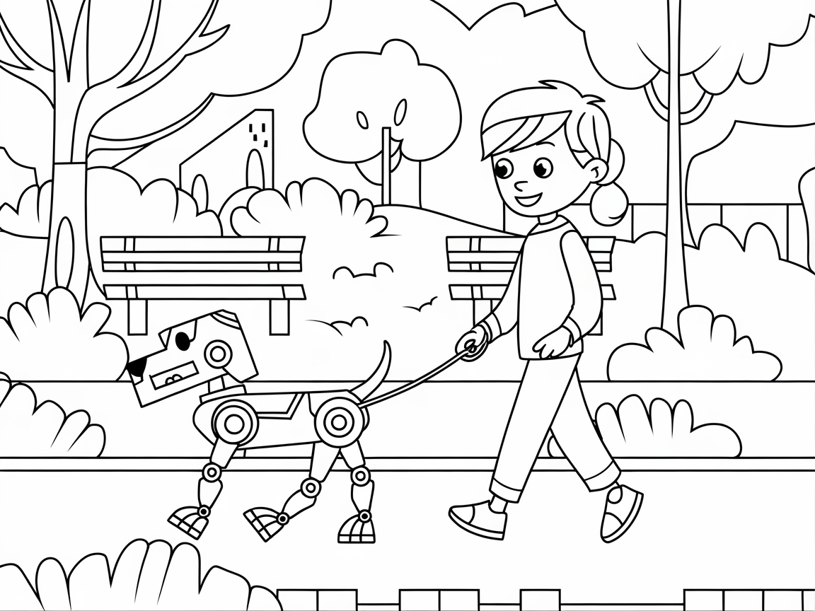 Take a Stroll With This Robotic Dog Page