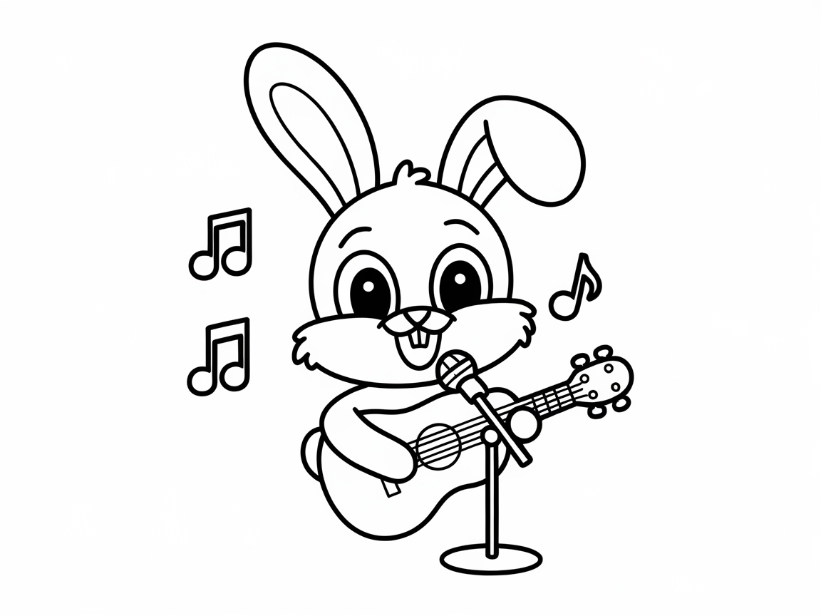 Jam with the Musical Bunny Rockstar