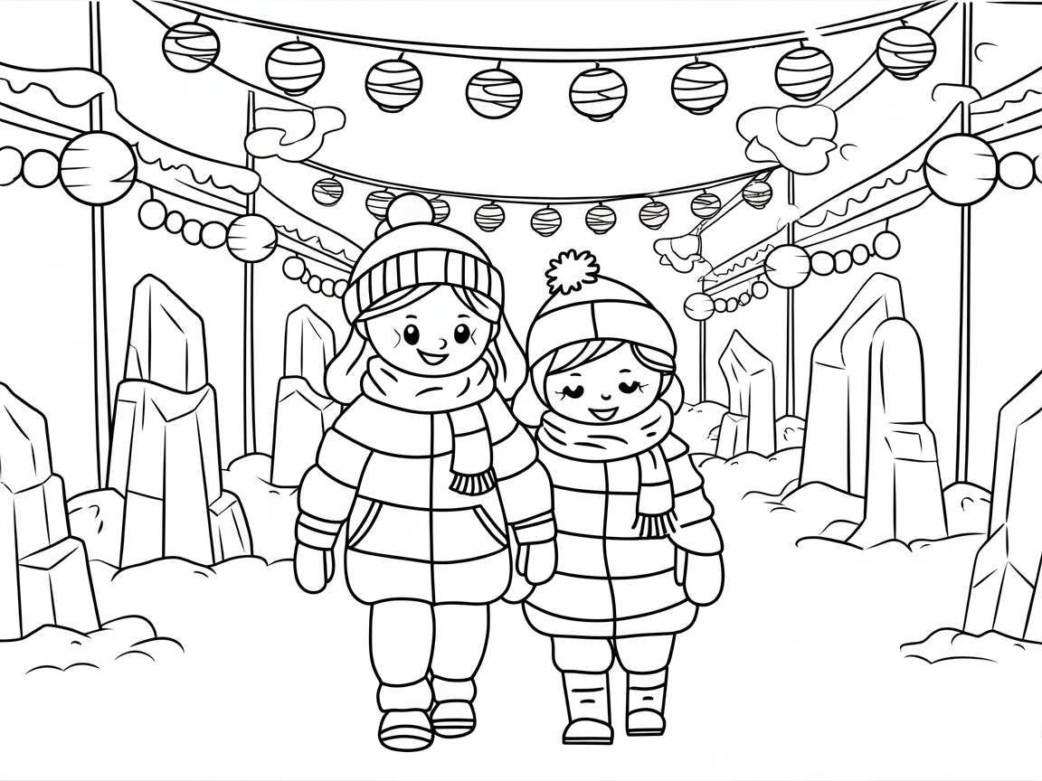 Winter Wonderland Fun with Two Little Adventurers
