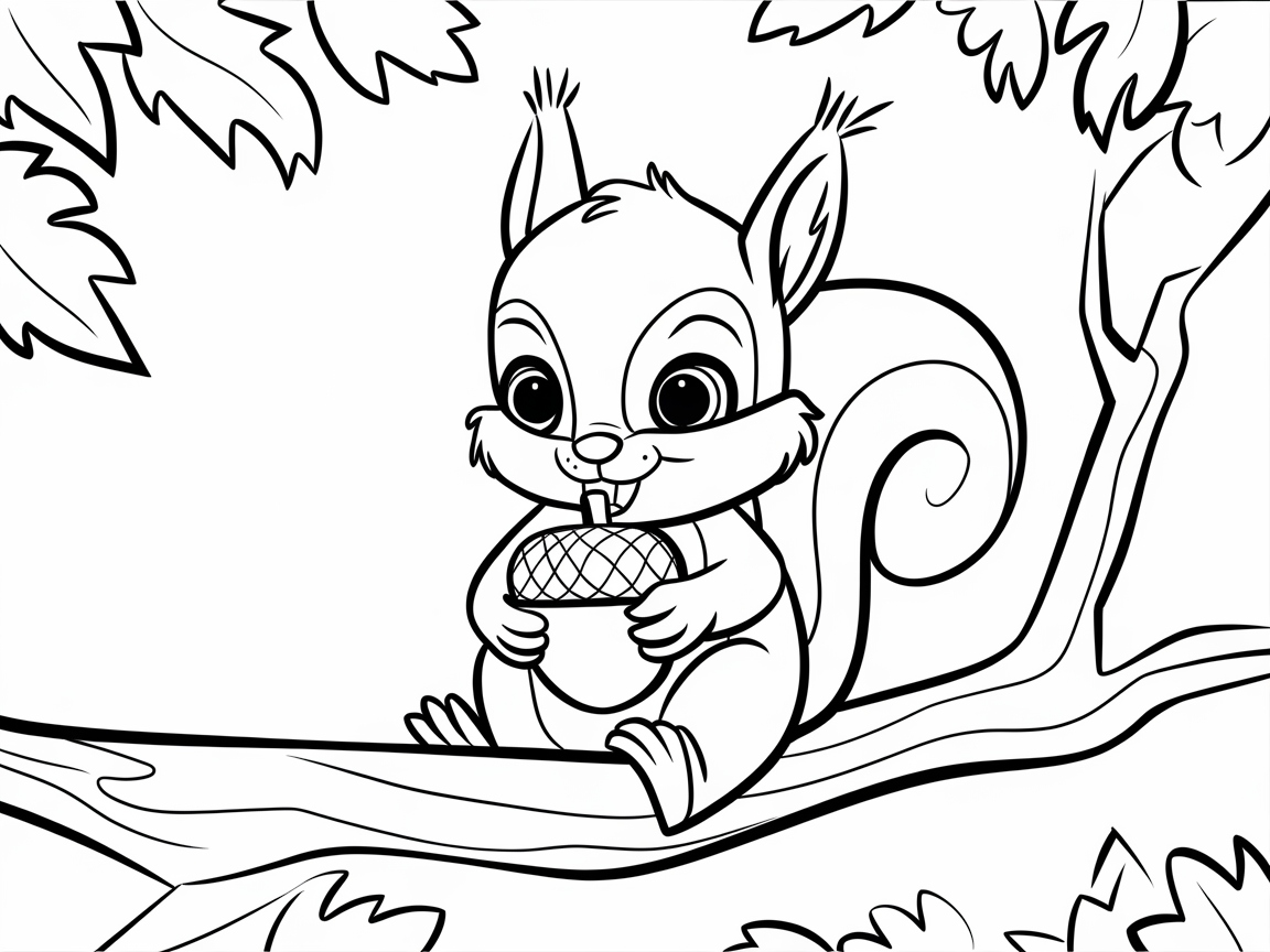 Cheerful Squirrel