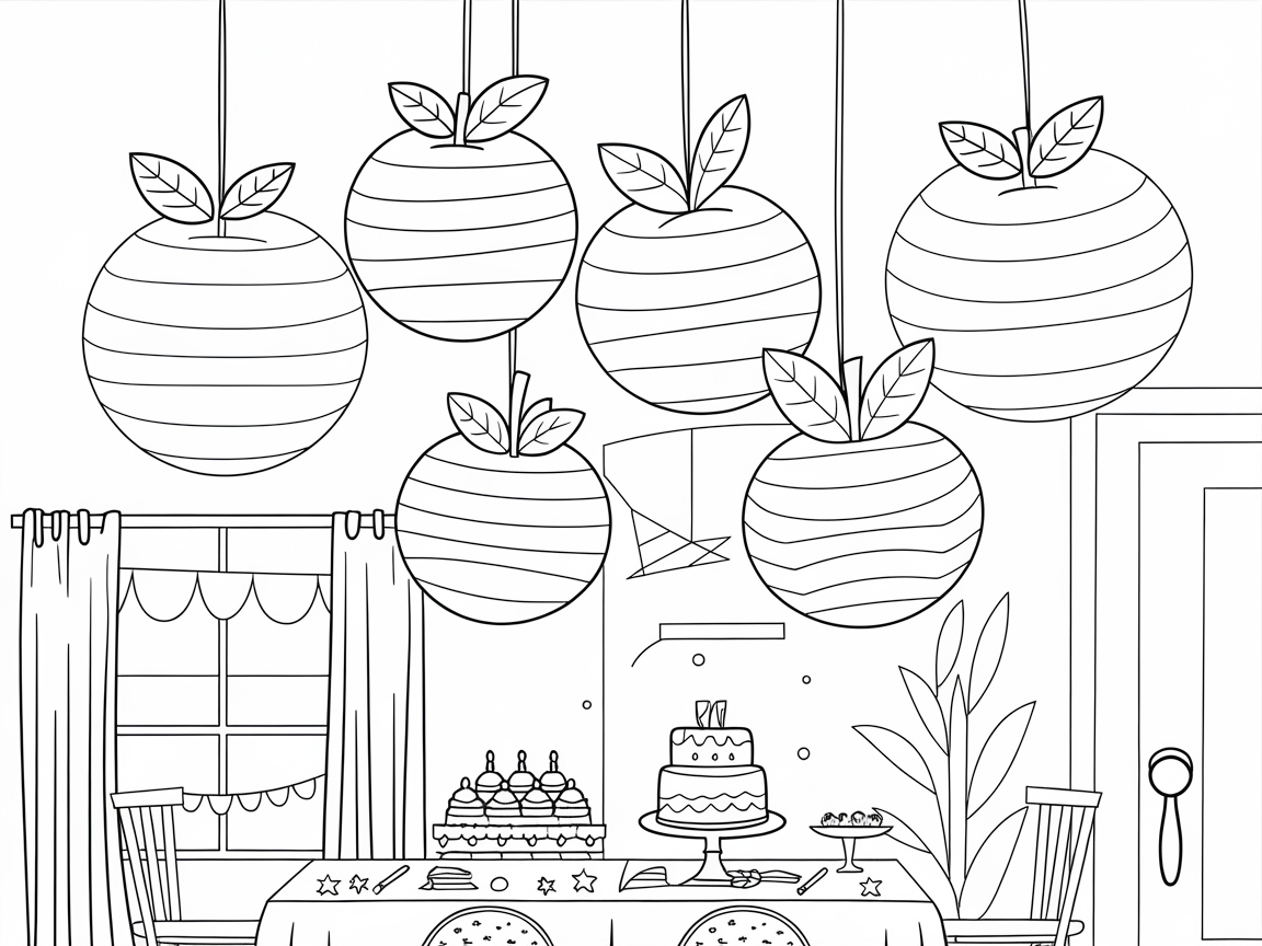 Decorate Your Celebration with Apple Lanterns