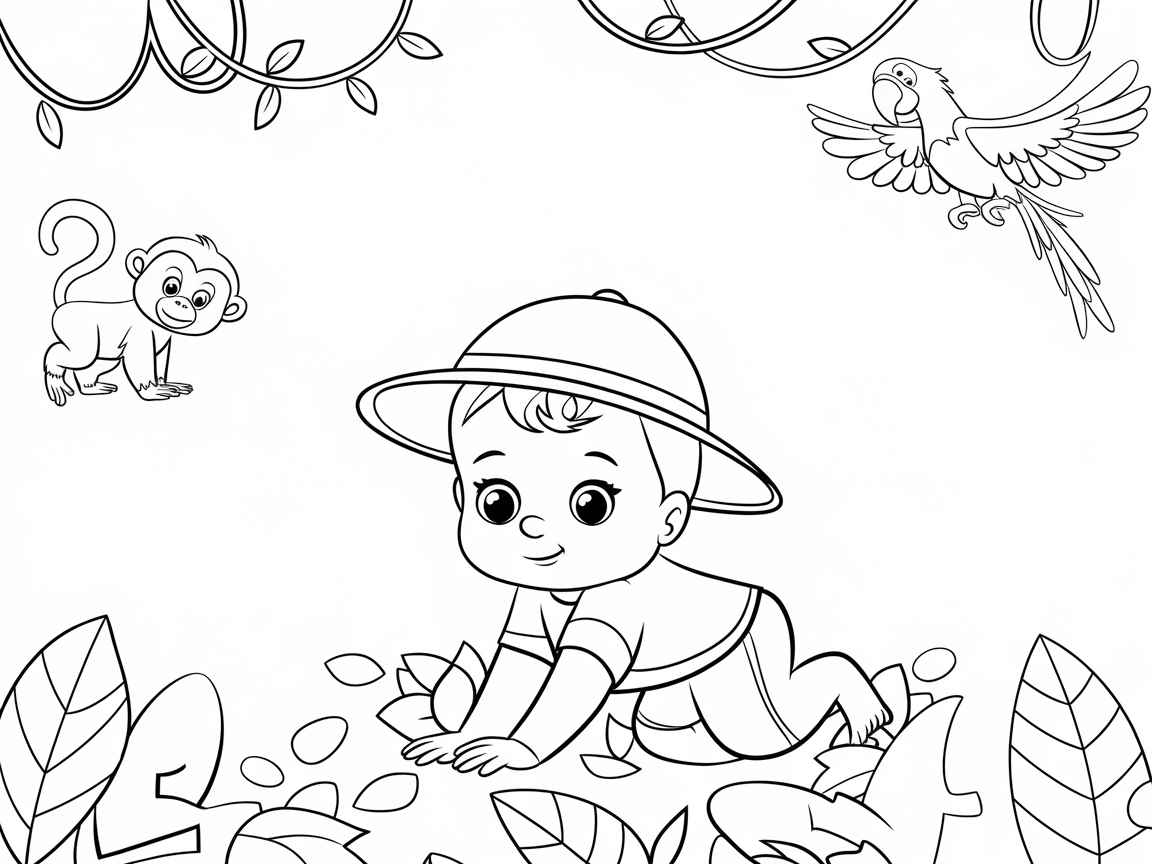 Jungle Explorer Baby: Adventure Awaits