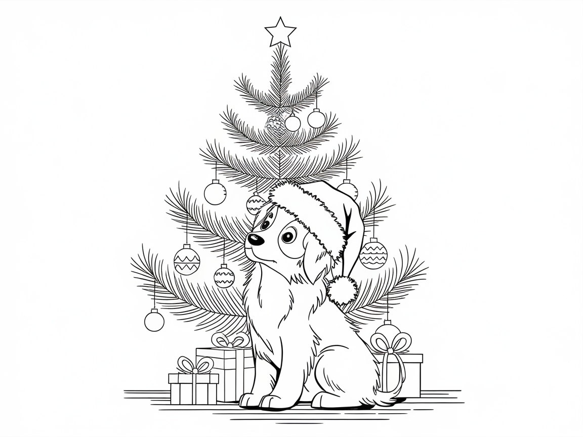Celebrate the Holidays with This Festive Aussie Puppy