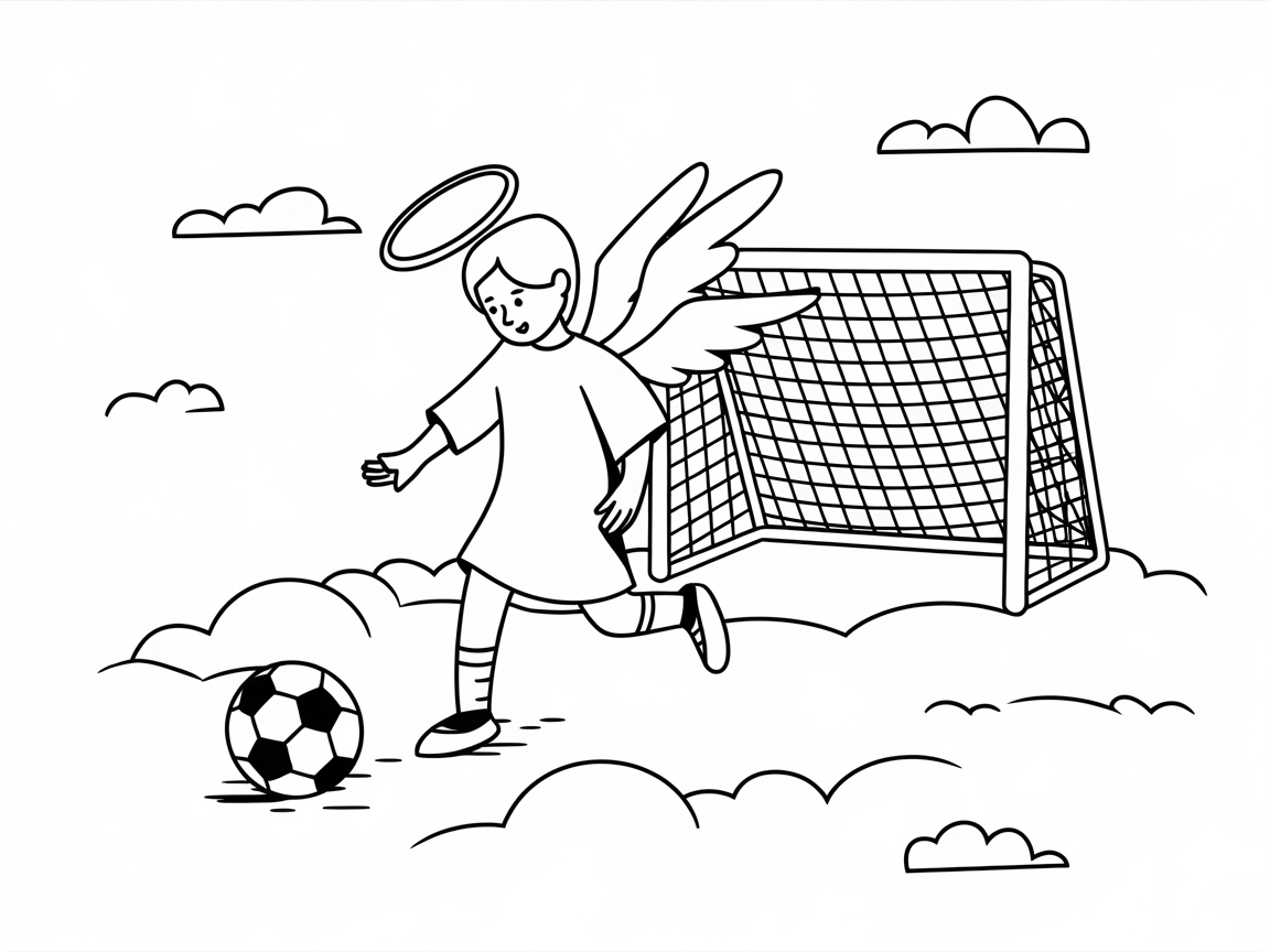Heavenly Soccer Match
