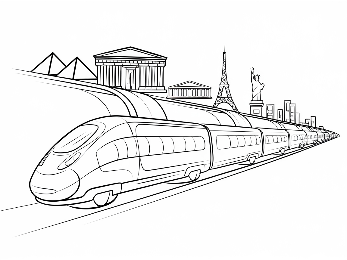 All Aboard the World Landmark Express