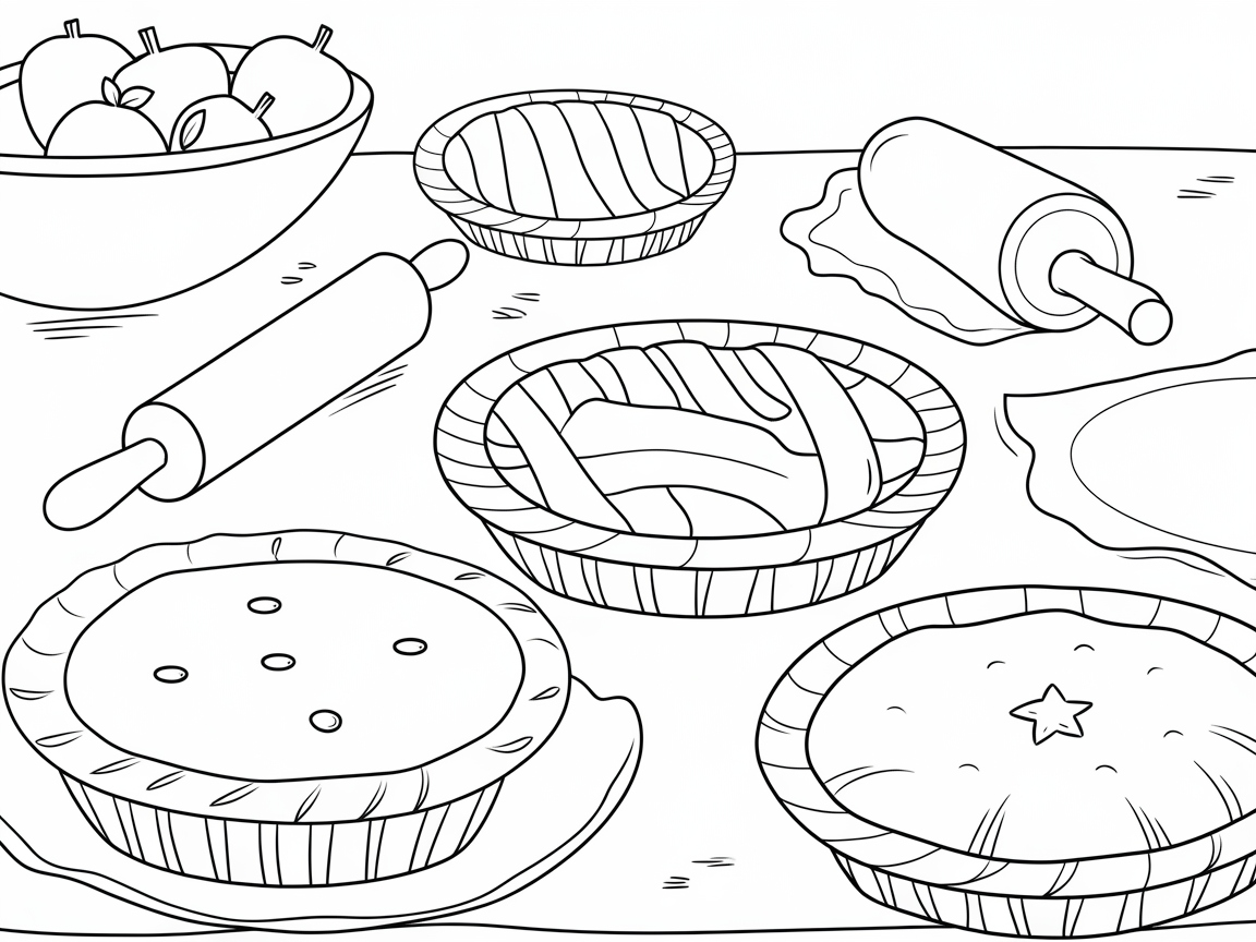 Rolling Pin and Pie Prep Extravaganza