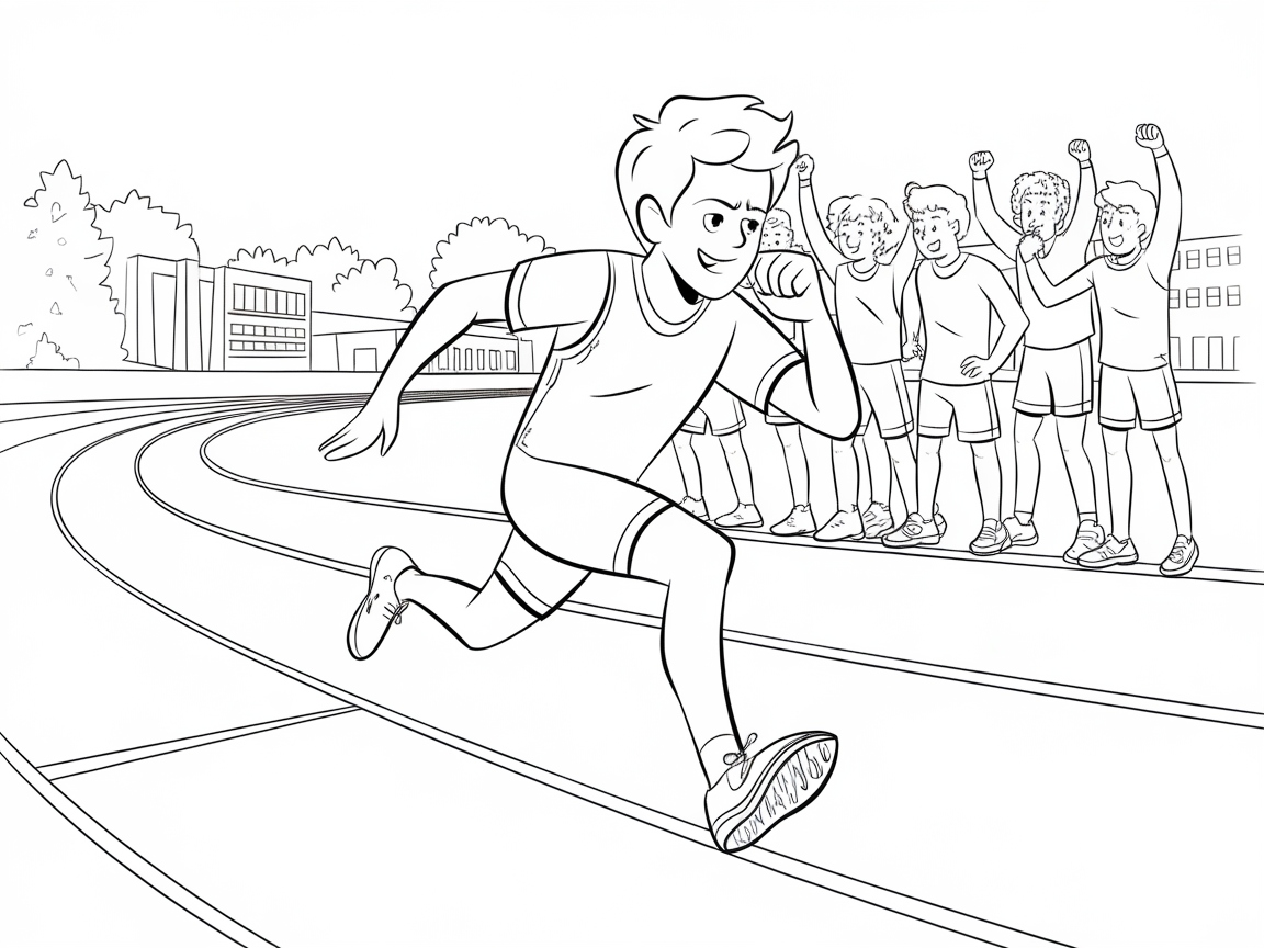 Race to Victory on the Track