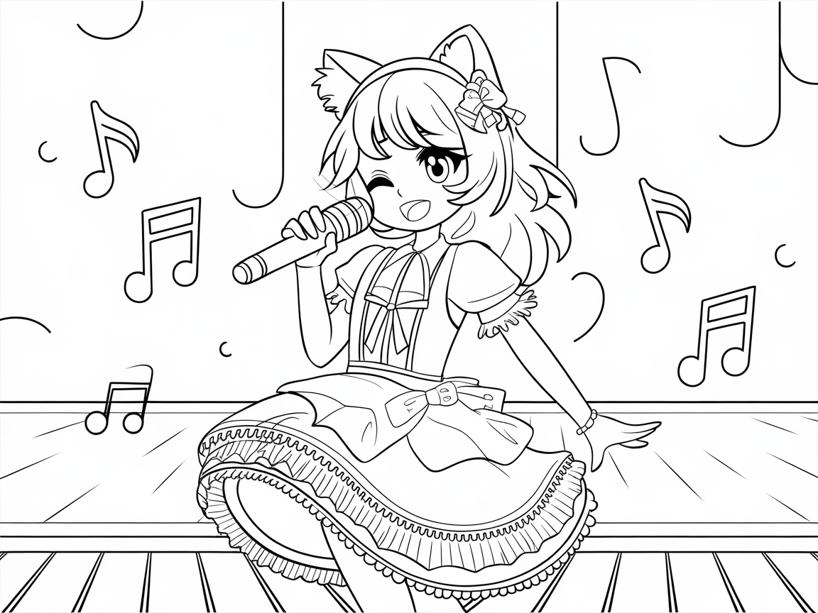 Sing Along with This Anime Idol Scene