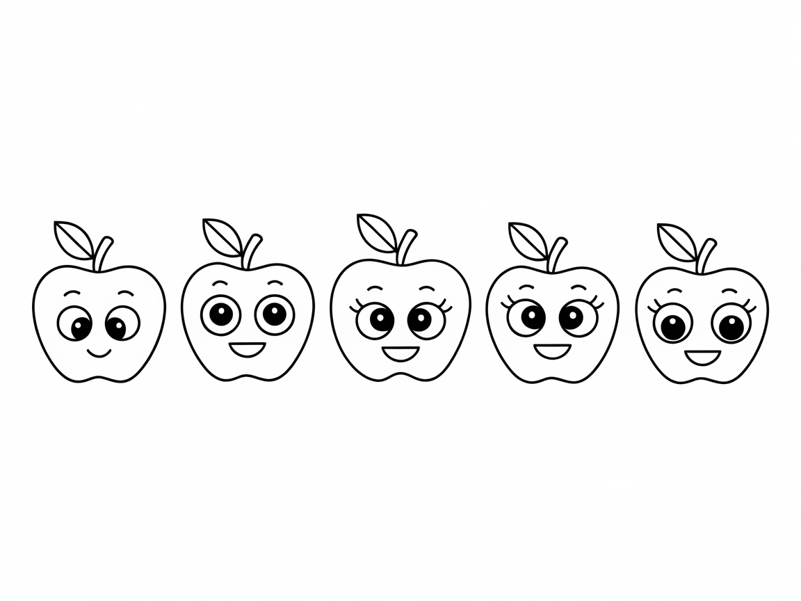 Bring These Cheery Apples to Life