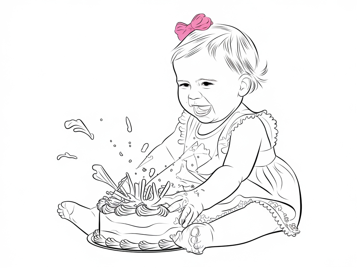 Cake Smash Celebration: Baby