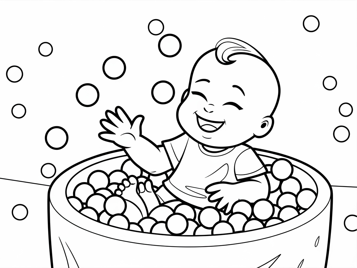 Joy in the Ball Pit: Baby