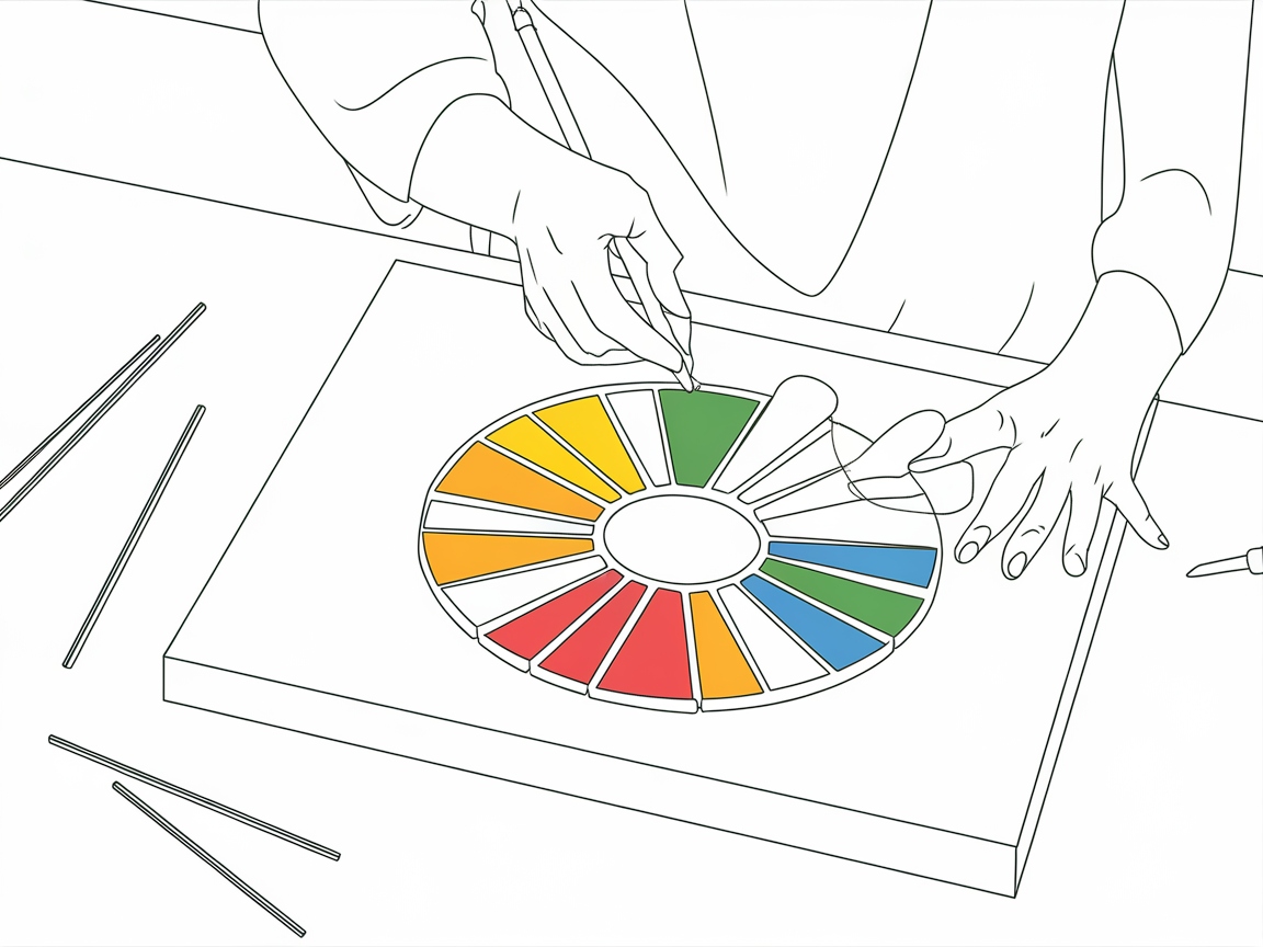Explore the Joy of Coloring with This Artistic Palette