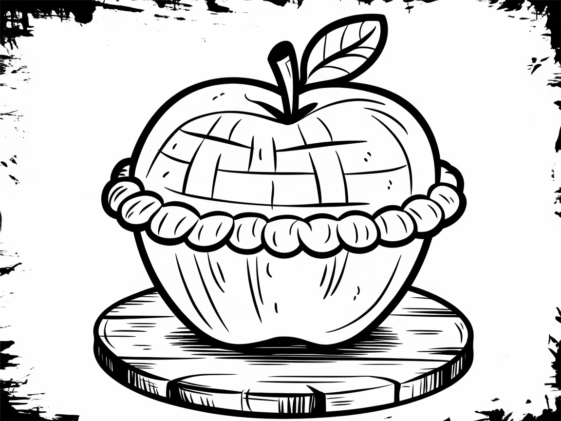 Create a Delightful Apple Pie Illusion