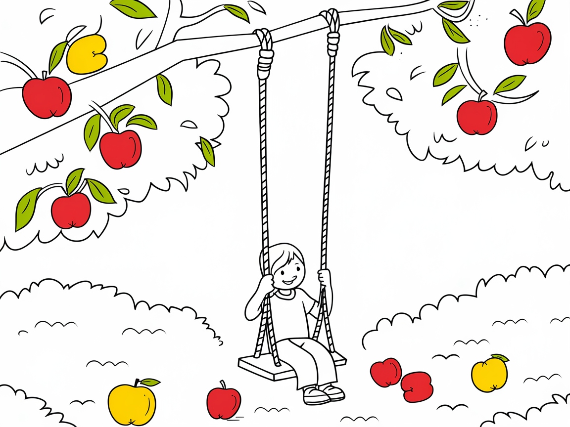 Swinging into the Apple Orchard Adventure