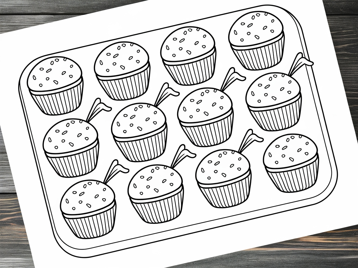 Sweeten Your Day with a Tray of Apple Cupcakes