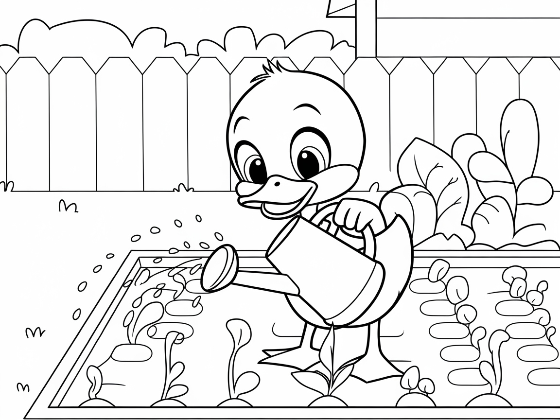 Get Growing with This Gardening Duckling
