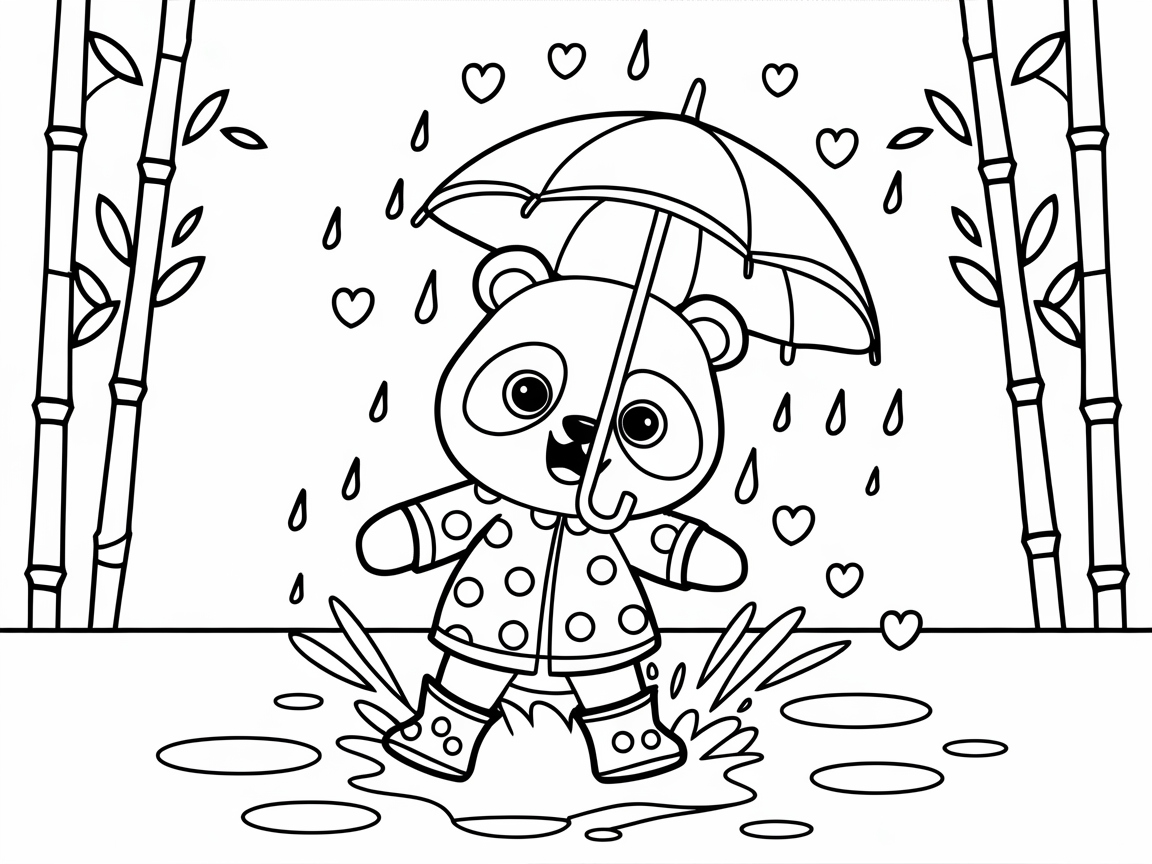 Rainy Day Fun with Panda