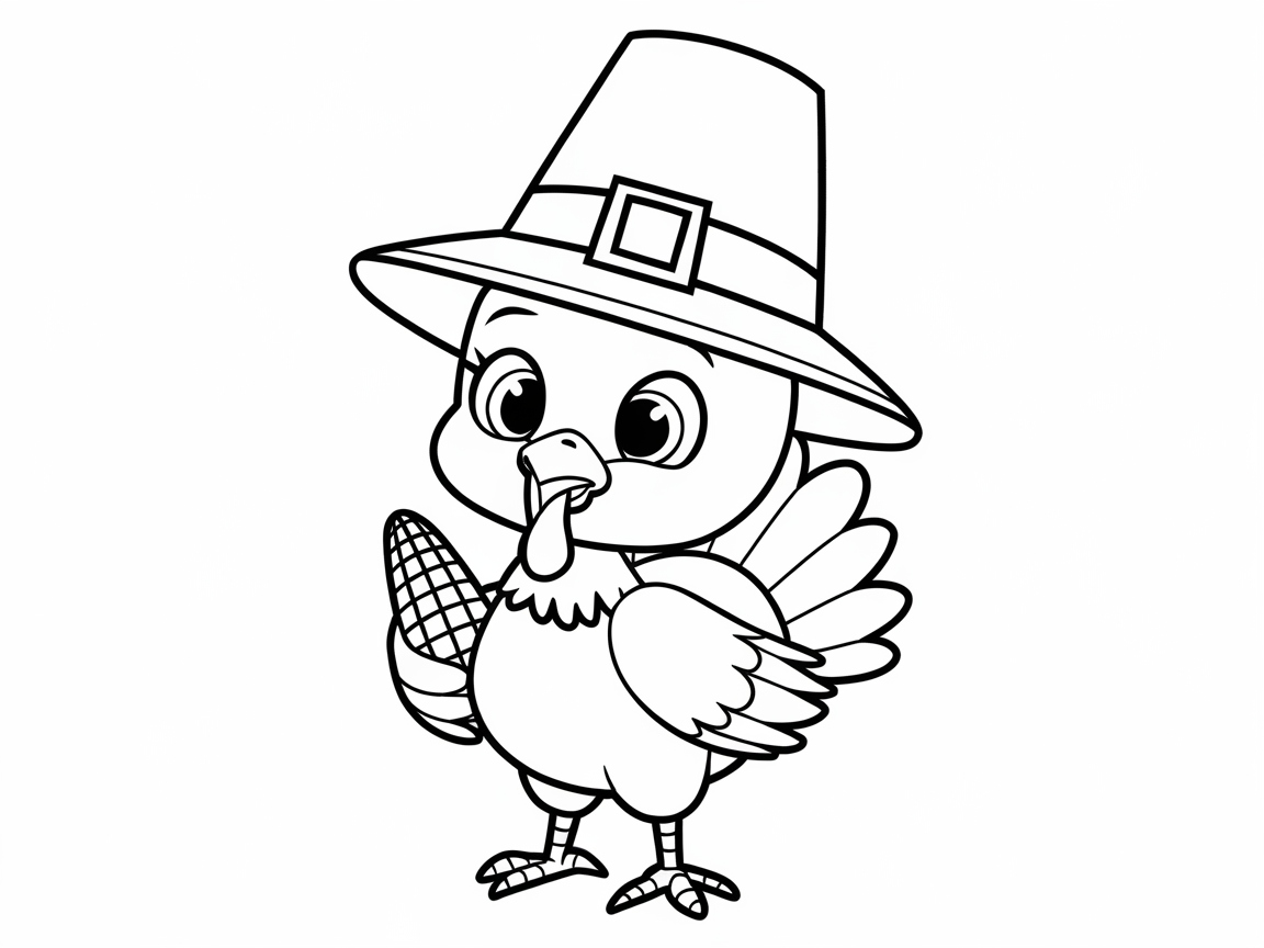 Dress Up This Dapper Turkey in a Pilgrim Hat