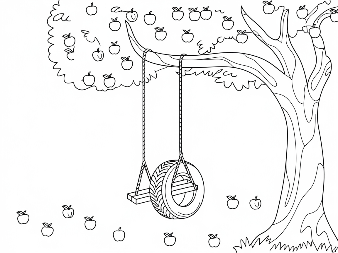 Swing into Creativity with This Apple Tree Adventure