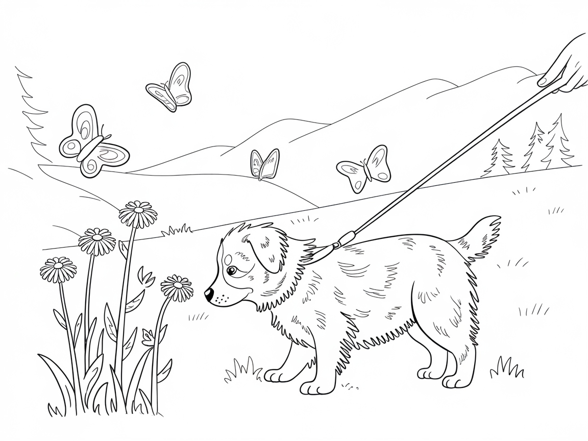 Discover Nature with This Curious Aussie Pup