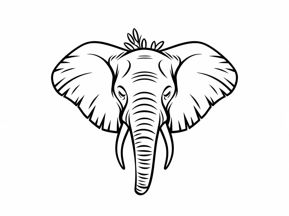 Majestic Elephant Portrait to Bring to Life