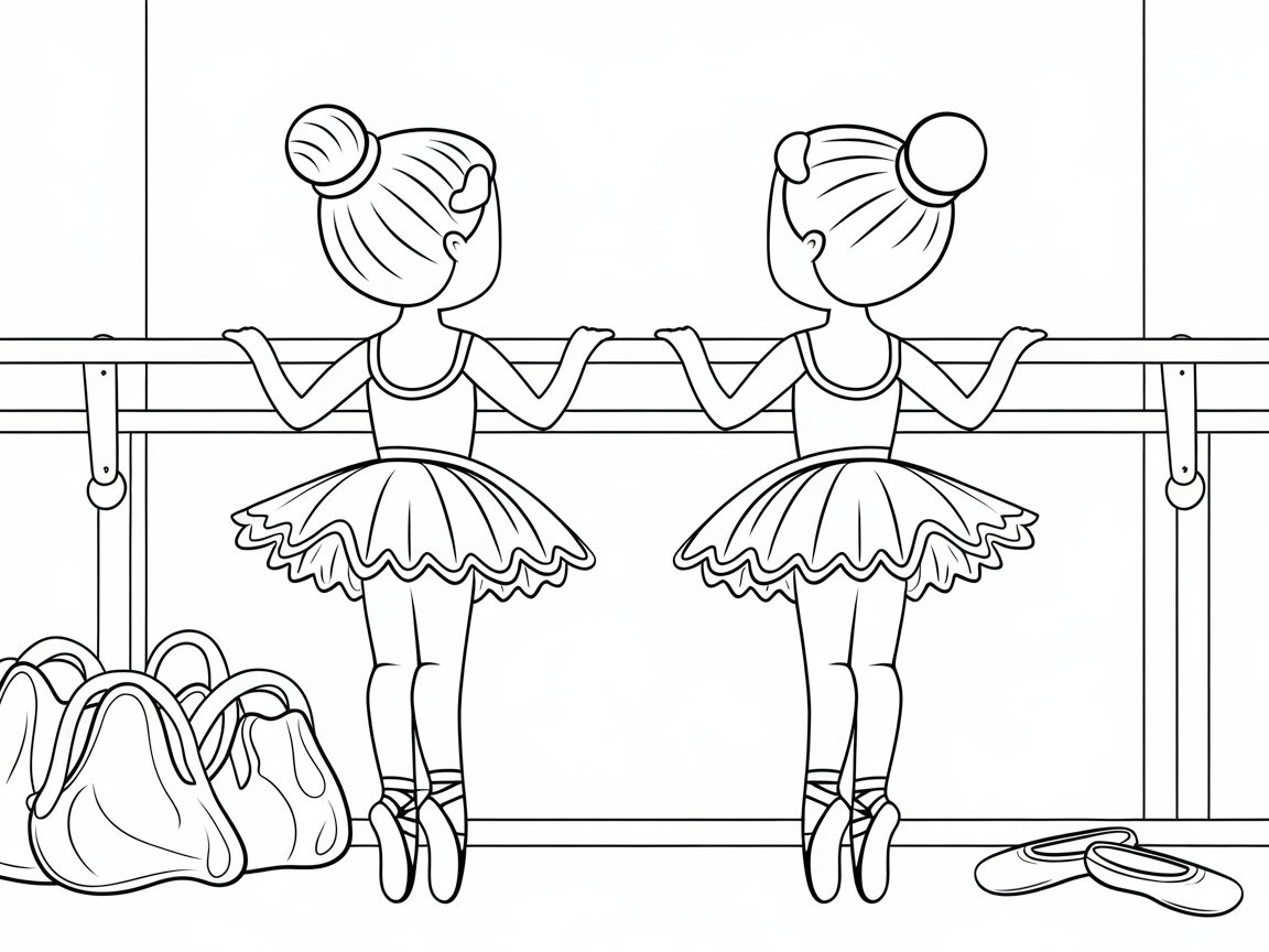 Practice Makes Perfect With These Charming Ballerinas