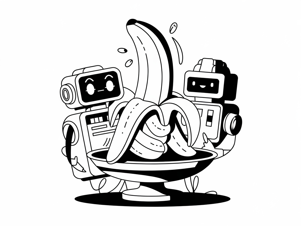 Gear Up for This Robot Banana Split Extravaganza