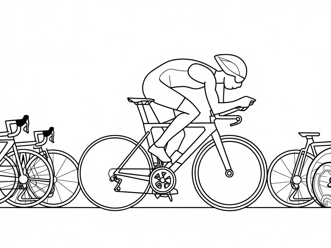 Zoom into Action with This Cyclist in Motion
