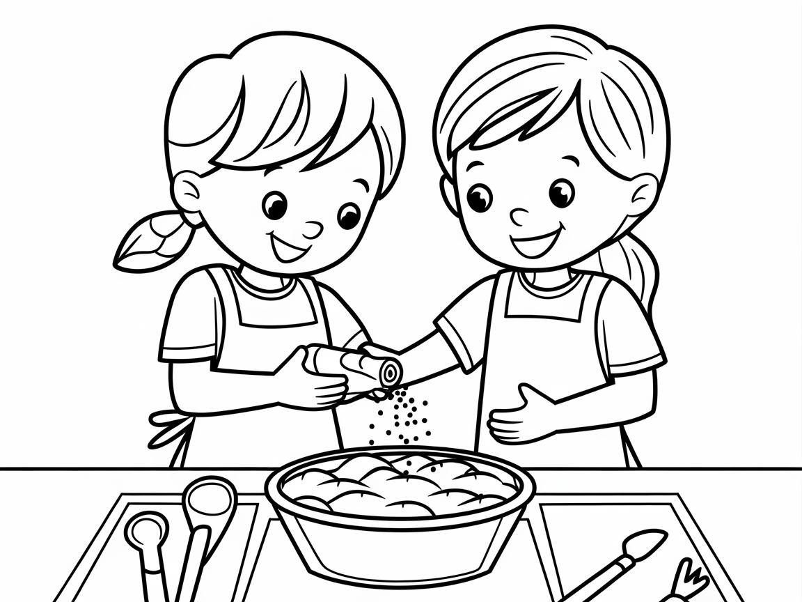 Sprinkle Some Fun on This Pie-Making Duo