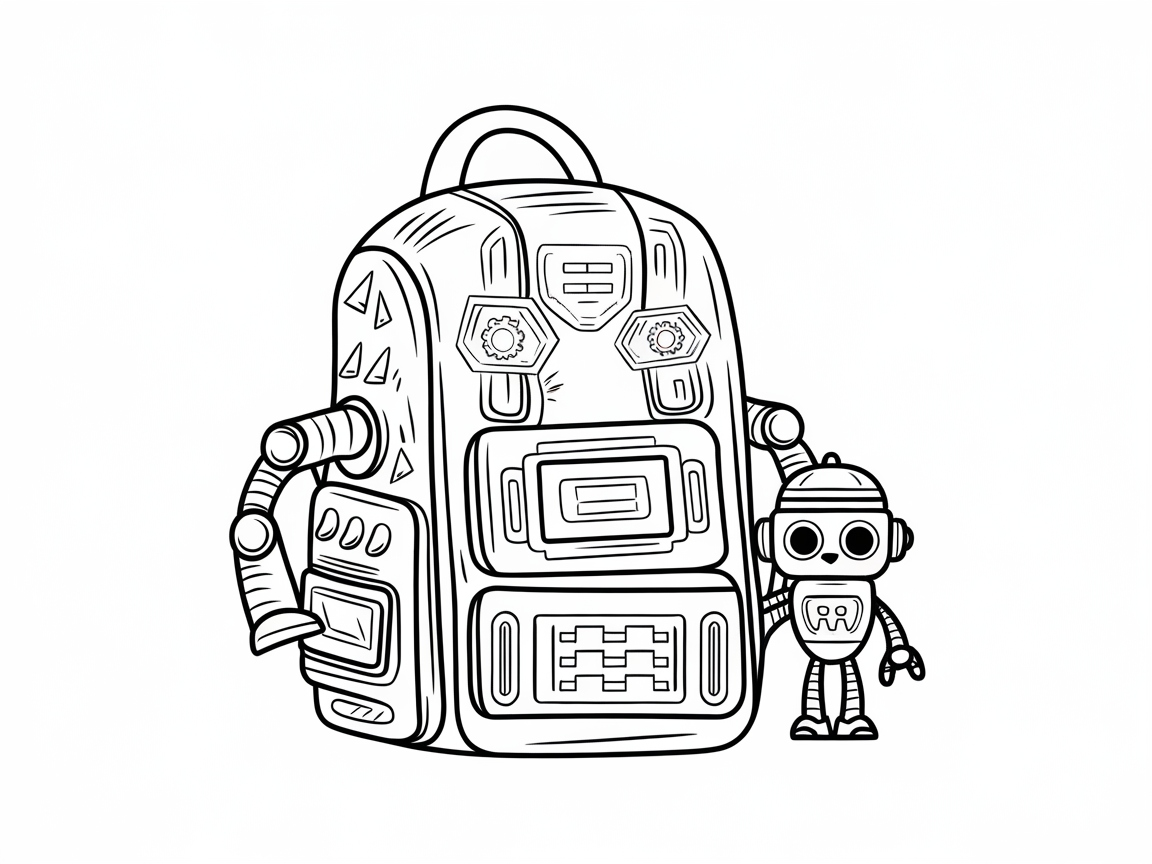 Explore the Future with This Robot Backpack