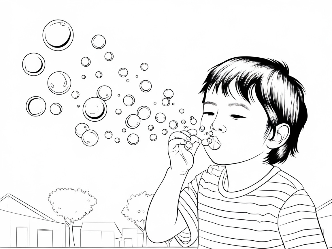 Blow Some Fun with This Bubble Blowing Page