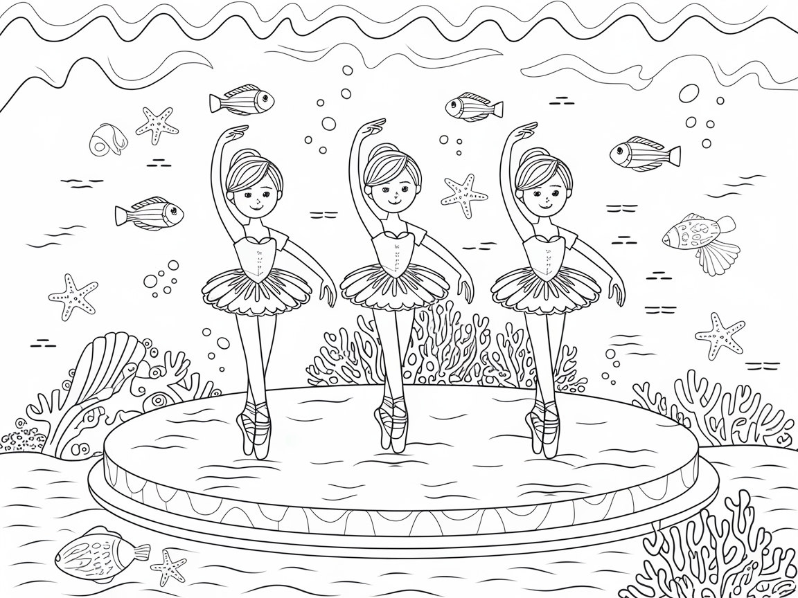 Underwater Ballet Extravaganza