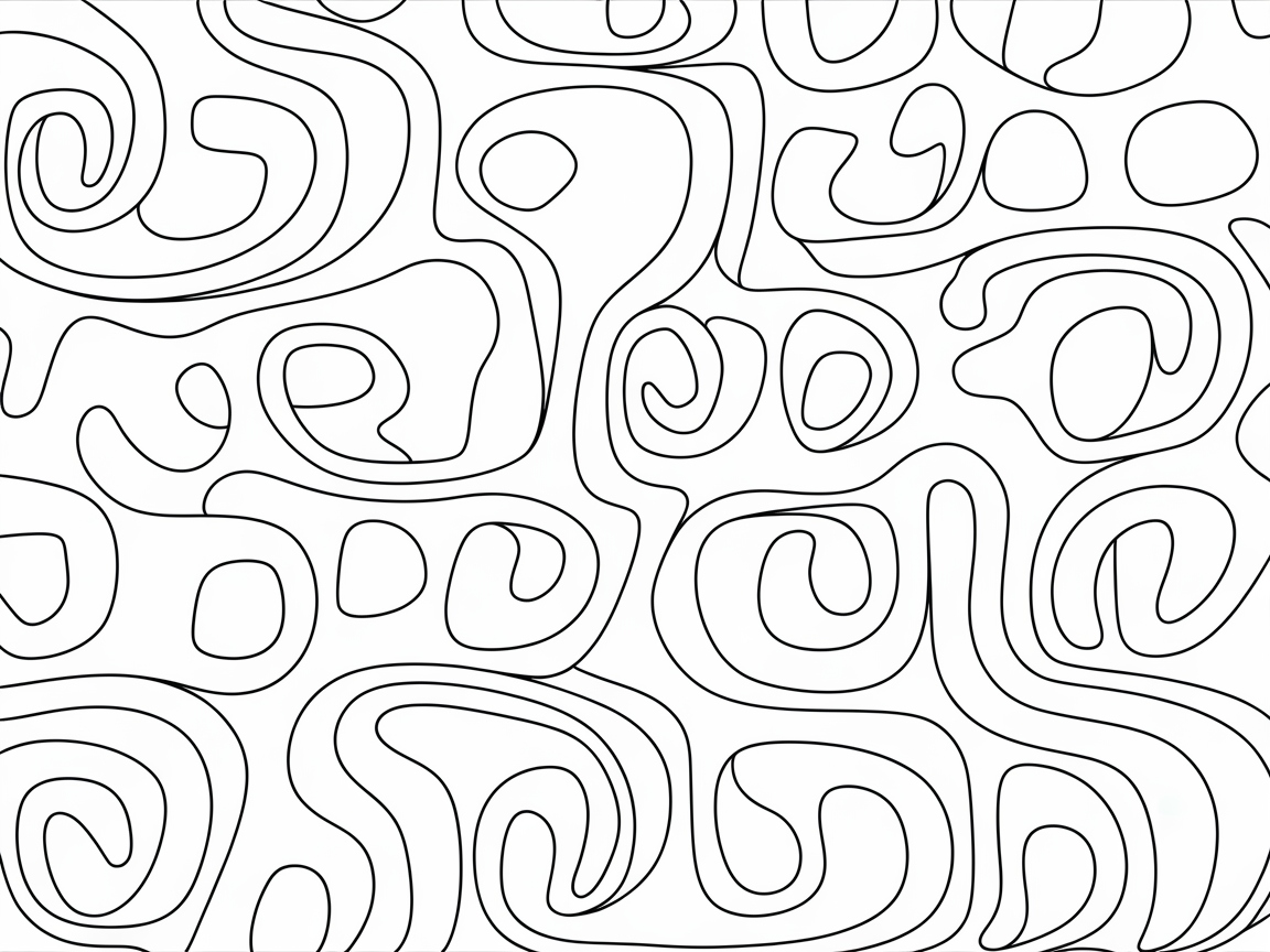 Mesmerizing Abstract Swirls for Creative Calm