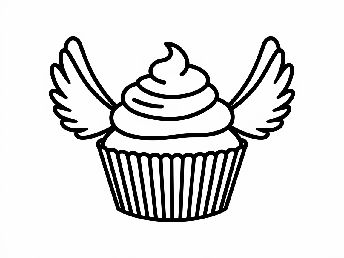 Bring This Angelic Cupcake to Life
