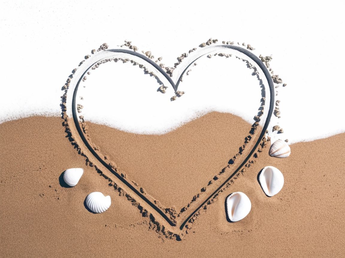 Craft a Sandy Love Story with This Seashell Heart