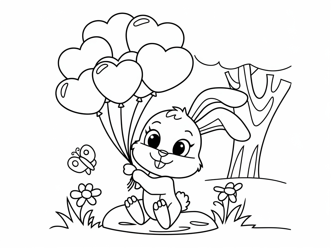 Heartfelt Adventure: Bunny