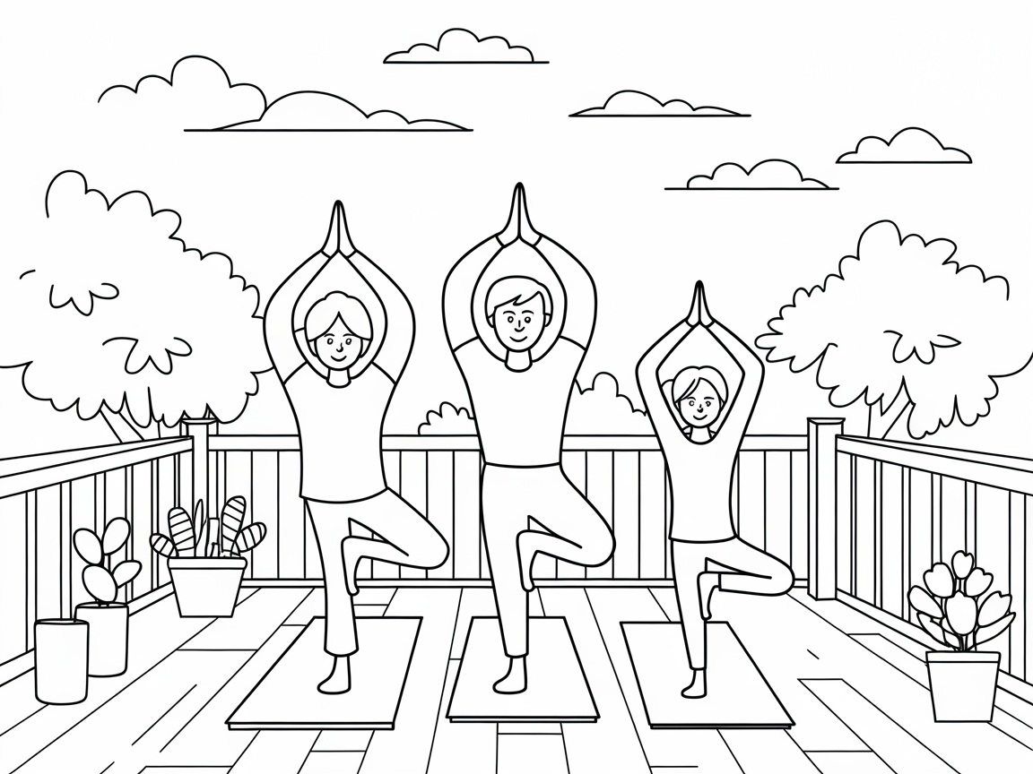 Embrace Calm with This Backyard Yoga Session