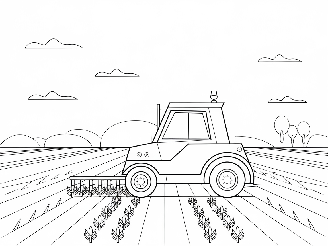 Explore the Fields With This Robotic Tractor