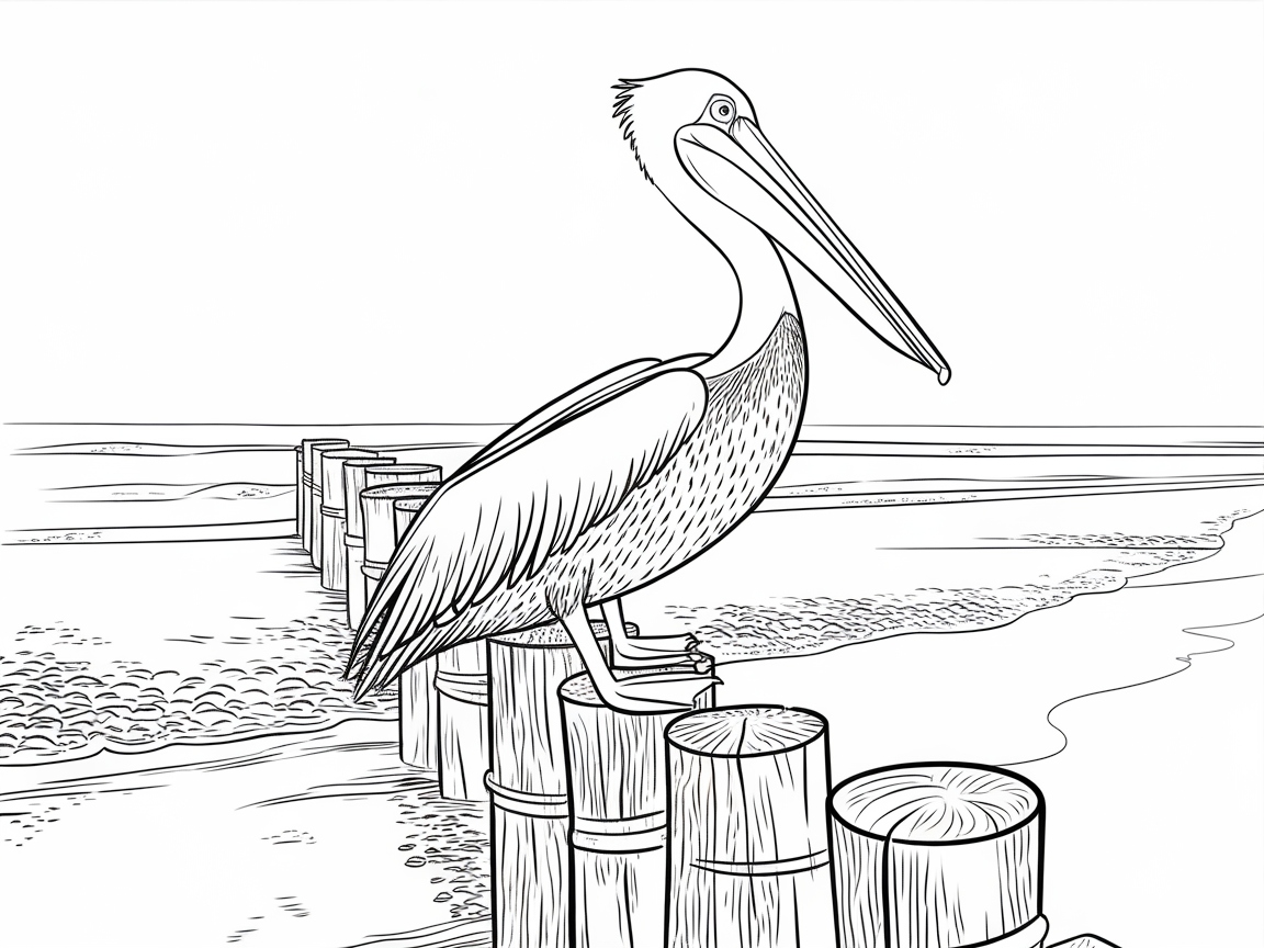 Perch and Play with This Seaside Pelican