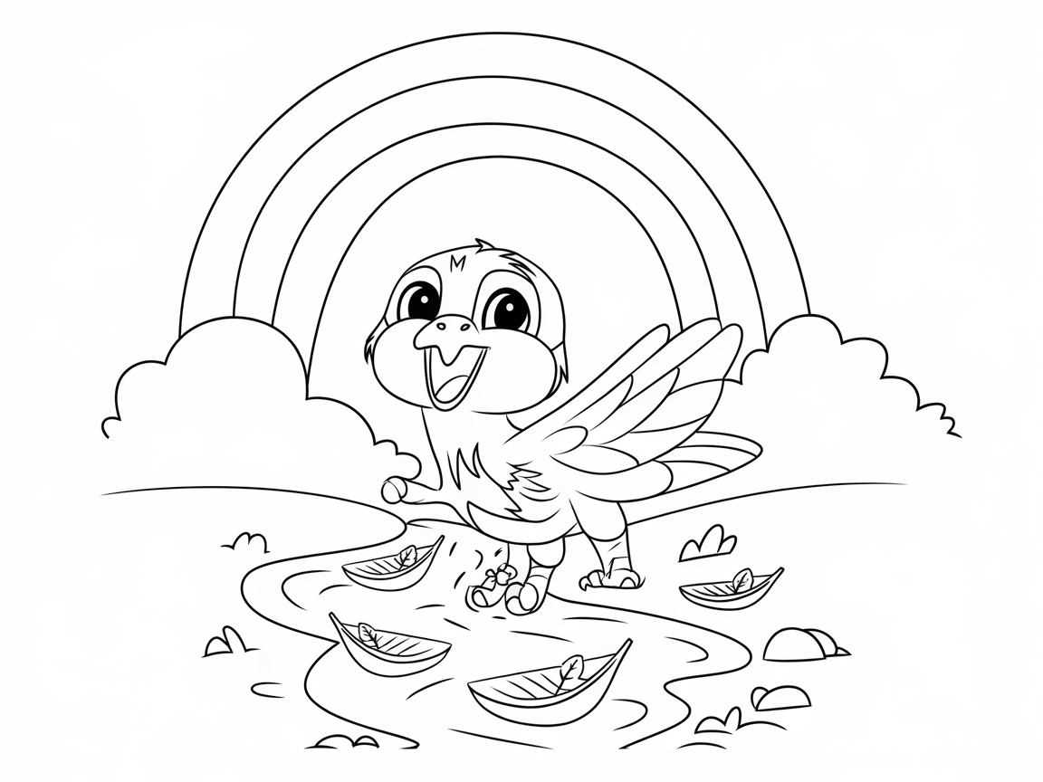Cheerful Raptor