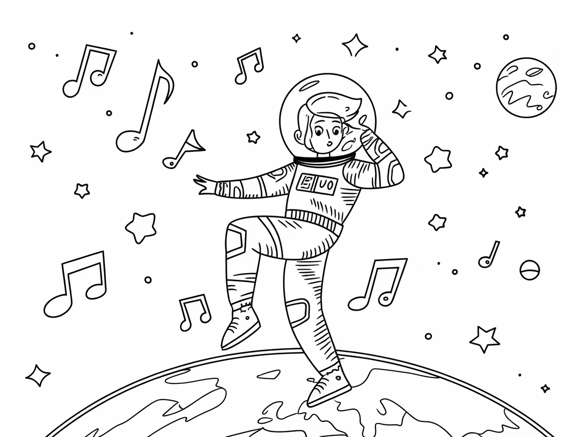 Dance Through Space with This Musical Astronaut
