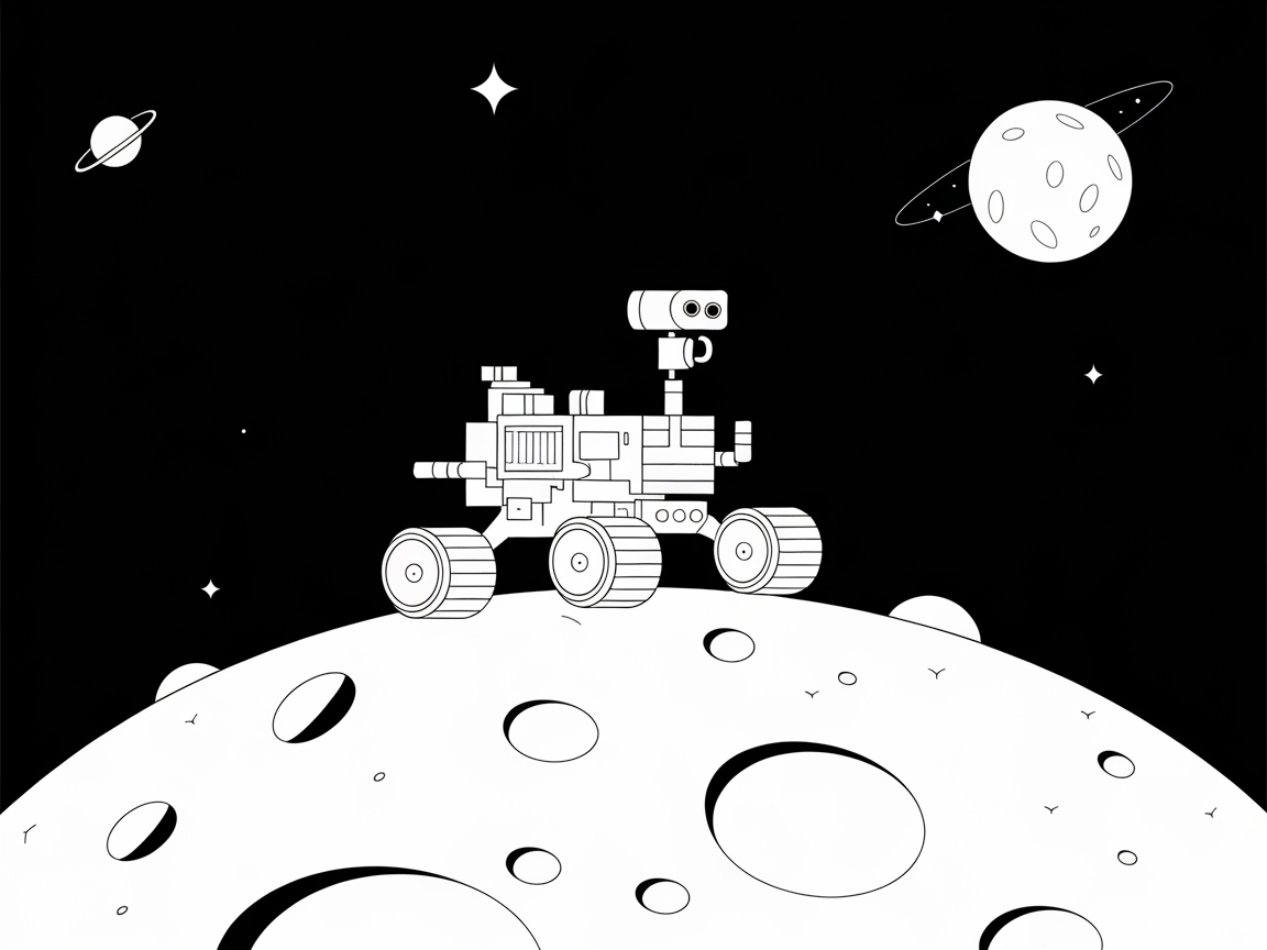 Explore the Moon With This Space Rover
