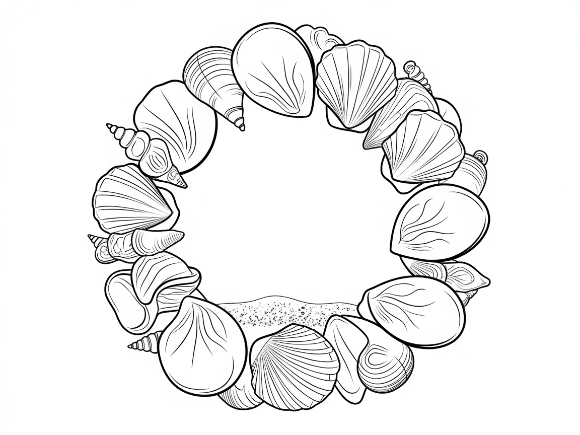 Create Coastal Charm with This Seashell Wreath