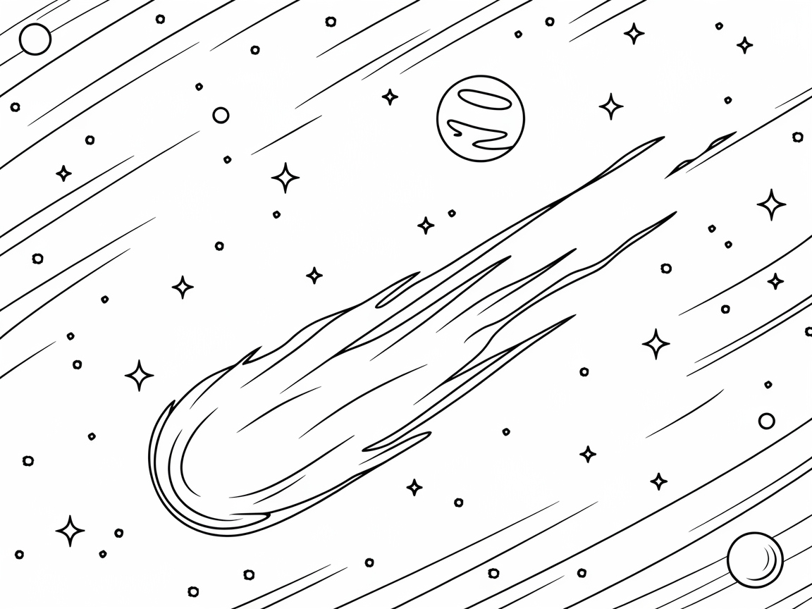 Capture a Cosmic Journey with This Shooting Star Scene