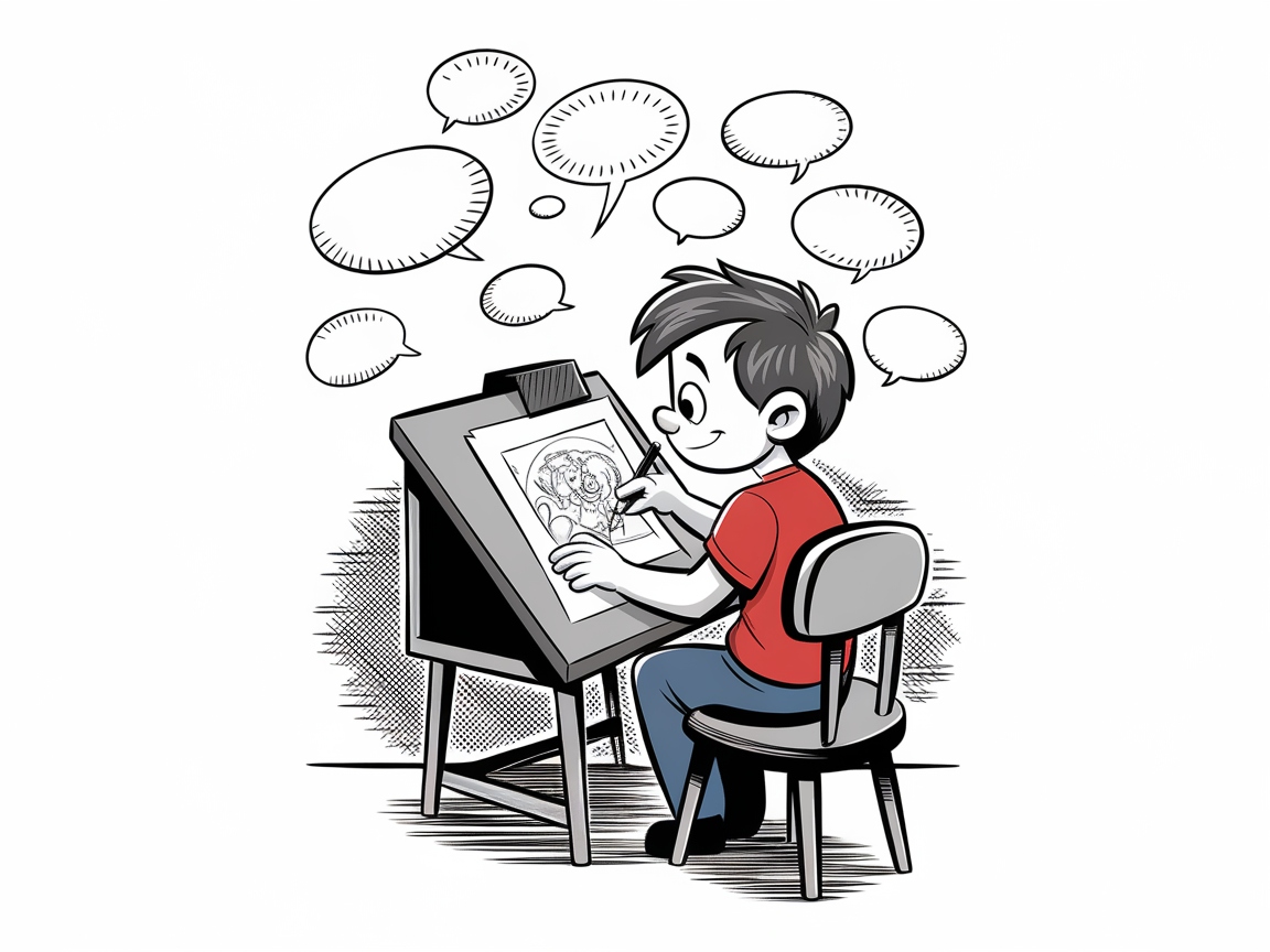 Bring This Budding Cartoonist