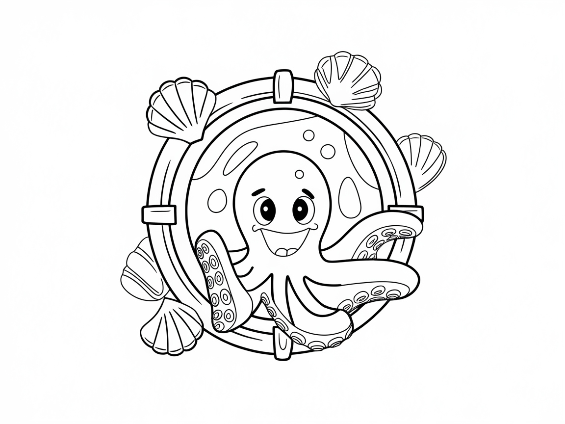 Octopus Adventure: Dive into the Letter O