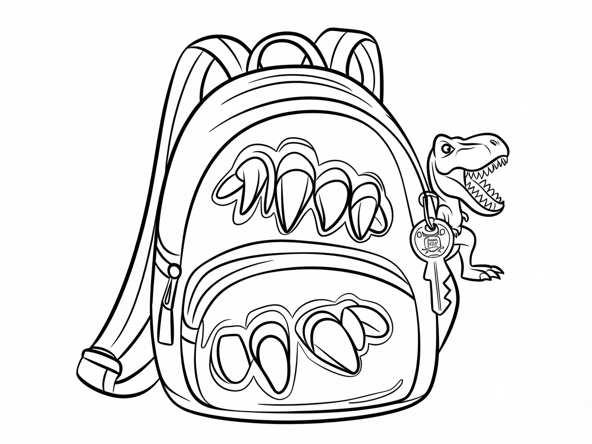 Roar Into Action with This Dinosaur Backpack
