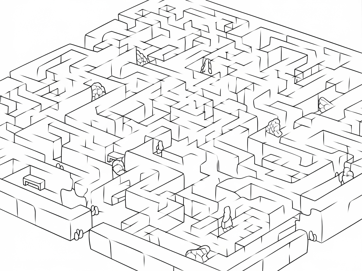 Navigate This Intricate Maze Adventure