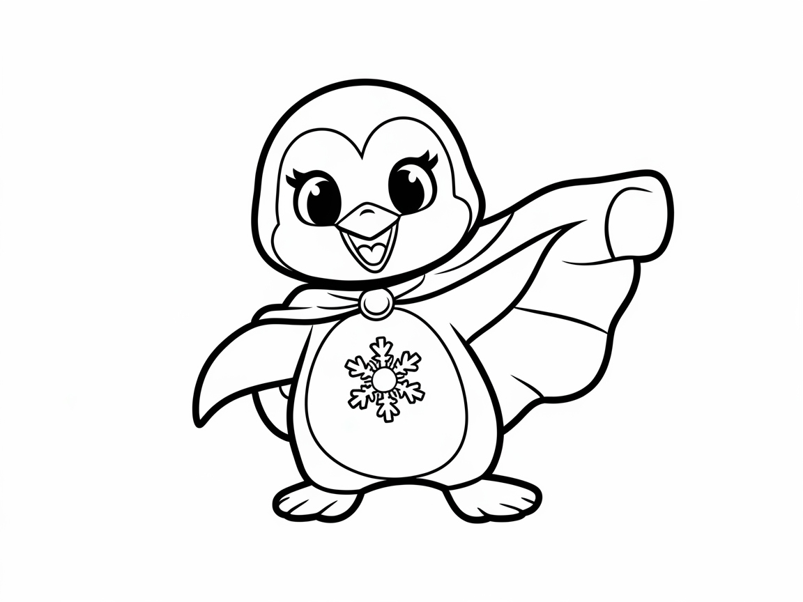 Superhero Penguin to the Rescue