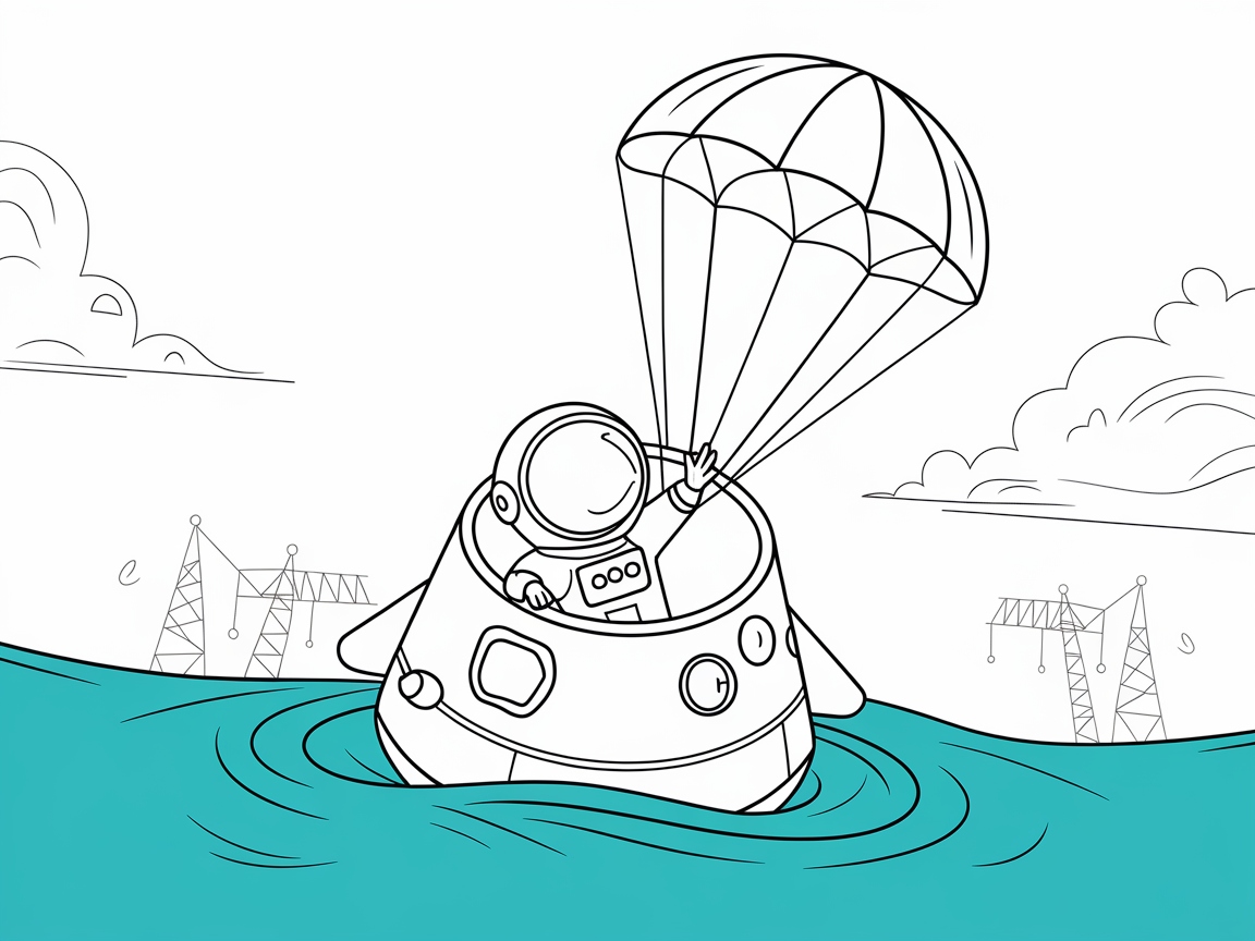 Splashdown Adventure: Astronaut